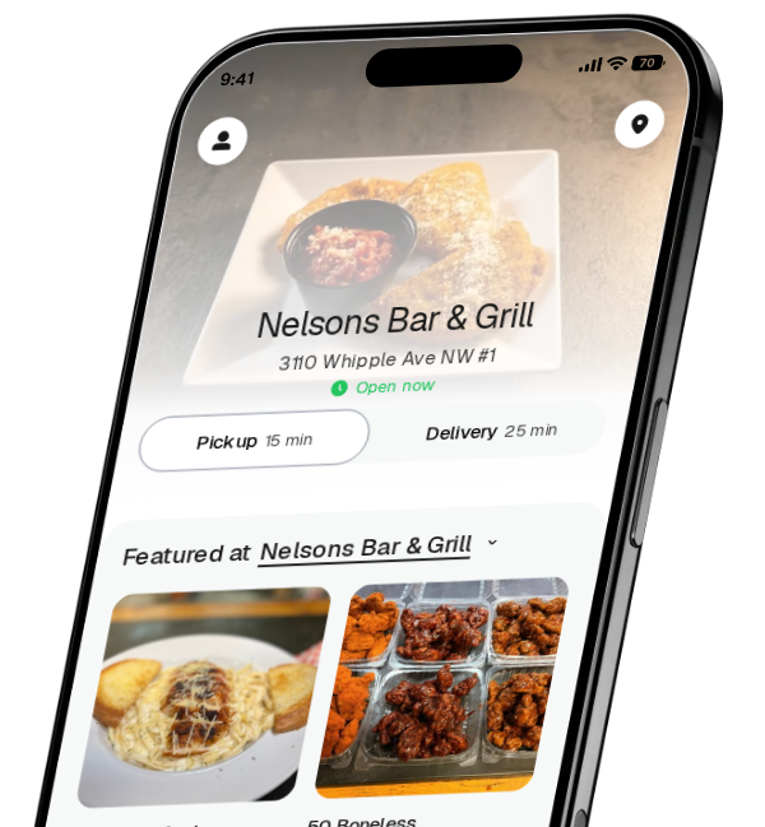 Nelsons Bar & Grill app preview